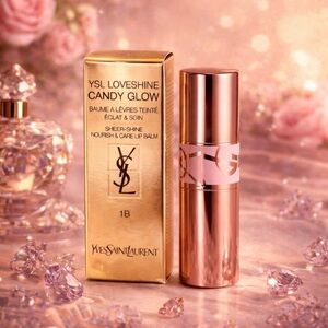 Yves Saint Laurent Mini LoveShine Candy Glow Lip Balm- New in Box